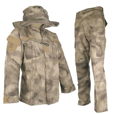  A-TACS ���A���J���[ BDU�㉺&�u�[�j�[�n�b�g�Z�b�g �s�s���ʁ@���ʕ� �퓬�� M