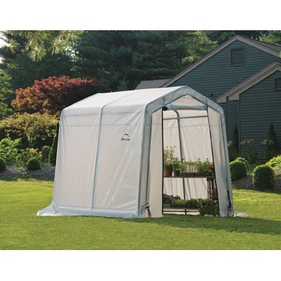 ShelterLogic GrowIT Series Greenhouse-In-A-Box, Clear, 6 x 8 x 6-Feet-6-Inch