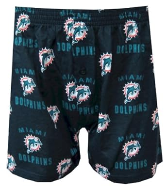 Miami Dolphins Team Logo Boxer Shorts for men