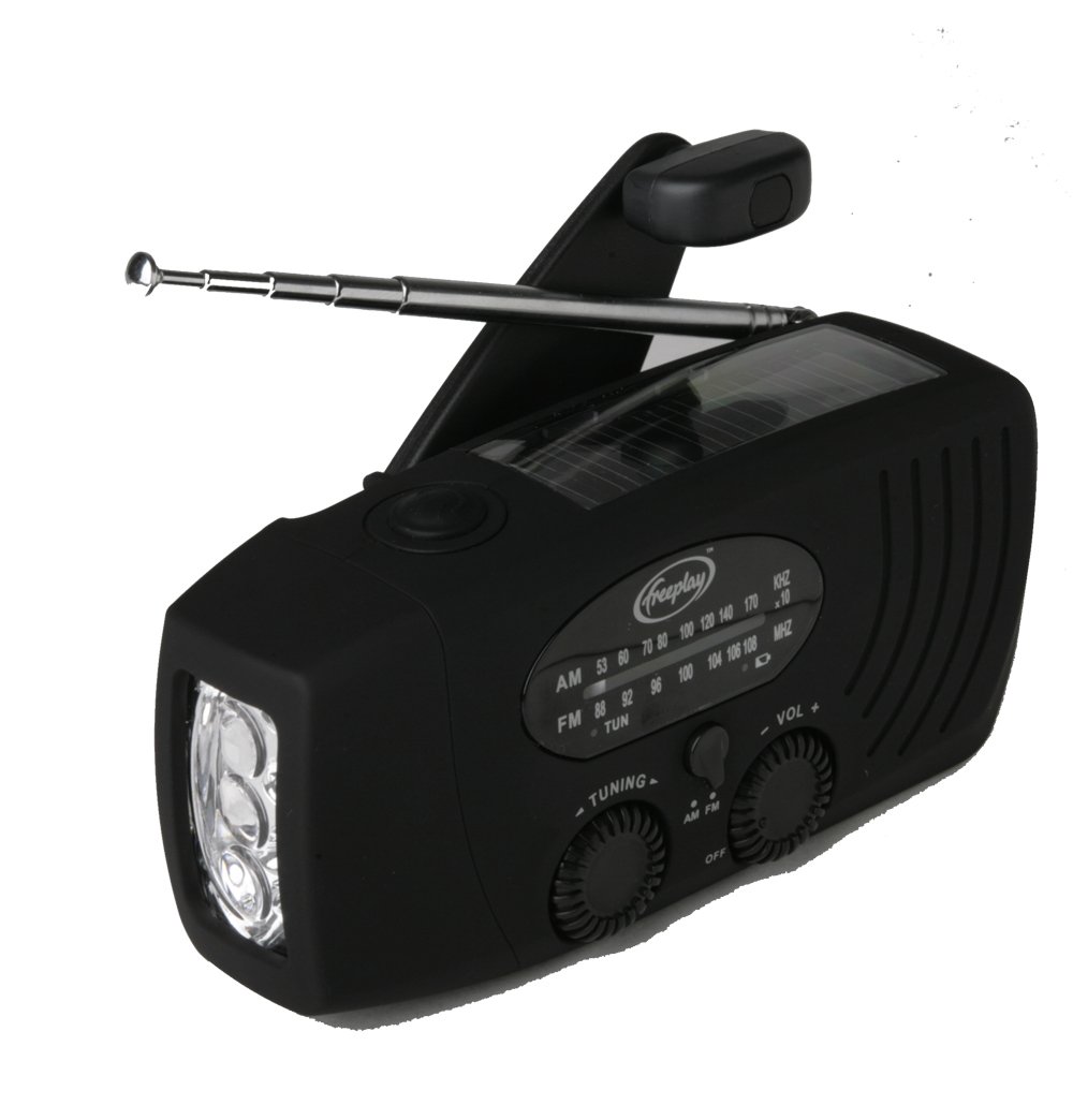 Freeplay Companion Wind Up Solar Radio with Torch GorillaSpoke, Free