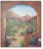 51VFq9UtbyL. SL160  Desert Garden Window Art Curtains