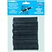 Fi-Shock 500-540T Black High Tensile 4-Inch Ribbed Tube Insulators, 25-Per Bag