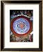 Mandala in Rinchepung Dzong, Paro, Bhutan Framed Art Poster Print, 20x24