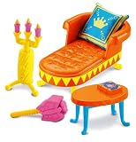 Fisher Price - Poupee - Dora l'exploratrice - Meuble du Chateau : Salle de Sejour