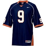 Nike Illinois Fighting Illini #9 Navy Blue Twilled Football Jersey