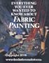 Everything You Ever Wanted to Know About Fabric Painting