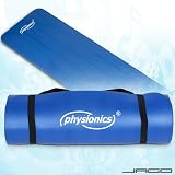 Physionics� - Tapis matelas de sol gymnastique gym fitness sport - bleu (FNMT02)