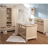 Bebe Jou Havanna Room Set (Large Wardrobe) Whitewash