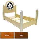 Sports Furniture Seattle Mariners Full Bed (Maple)
