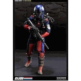  GI Joe Sideshow Collectibles 12 Inch Deluxe Action Figure Cobra Infantry Viper