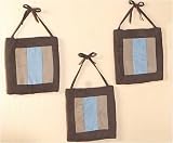 Soho Blue and Brown Wall Hanging Accessories by JoJo Designs