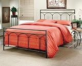 IMAGE OF Beautiful Full Size Metal Bed with Wood Sprung Bed Frame #AD 8158-f