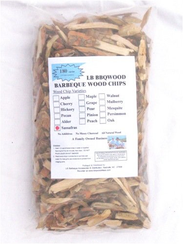 Sassafras Barbecue Wood Smoker Chips