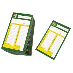 Martin Archery Field Score Card