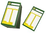 Martin Archery Field Score Card