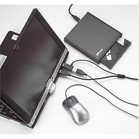 Targus DVD/CD-ROM Slim External Drive (PADVD010U)