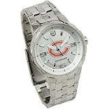 NFL Fossil Chicago Bears New 3 Hand Team Logo Stainless Steel Analog Watch