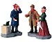 Lemax Caddington Village Collection Fireman's Ball Figurines 2-Piece Set #42897