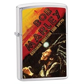 Bob Marley 1976 Tour Zippo Lighter