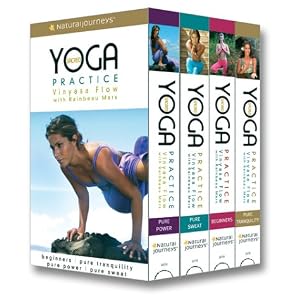 Sacred Yoga Practice with Rainbeau Mars: Vinyasa Flow - 4 Volume Gift Set (Beginners, Pure Tranquility, Pure Power, Pure Sweat) [VHS]