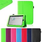 FINTIE (Green) Slim Fit Folio Case for Barnes & Noble Nook HD 7 inch Tablet (Support Auto Sleep/Wake Function) - Multiple Color Options
