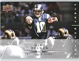 Marc Bulger / St. Louis Rams / 2008 Upper Deck First Edition Football Card # 133 / NFL Football Trading Card in Screwdown!