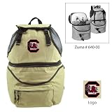 South Carolina Fighting Gamecocks NCAA Zuma Insulated Backpack (Beige)