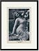 Black Framed/Matted Print 17x23, Voluptuousness