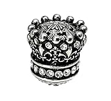 Carpe Diem Hardware 6101-9C Crowning Glory Queen Anne Large Knob with Swarovski Crystals, Chalice by