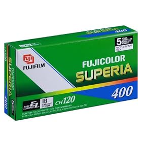 Fujifilm Superia 400 120 CN 5 PK  Film