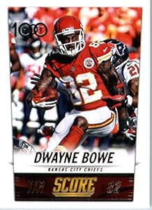 2014 Score ENCASED Football Card #315 Dwayne Bowe - Kansas City Chiefs