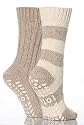 Ladies 2 Pair Totes Naturals Wool Blend Slipper Socks