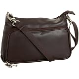 Tianni Multi-Zipper Organizer Shoulder Bag