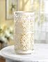 Floral Cutwork Candle Jar