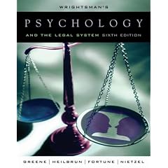 Wrightsman's Psychology And the Legal System