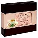 Numi Tea Velvet Caddy, Variety Pack of Monkey King Jasmine Green, Sweet Meadows Chamomile, and Simply Mint, Tea Bags, 20-Count Gift Box