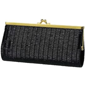 Buy Beaded Clutch, Metal Frame, Evening Bag - Sasha (61 25402) by Carlo Fellini