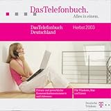 Telefonbuch f�r Deutschland -  Herbst 2003 - 
