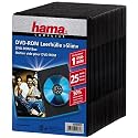 Hama DVD-ROM-Leerhülle Slim 25, Schwarz
