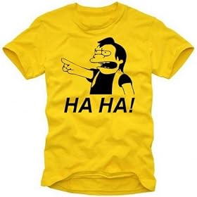 HA HA ! NELSON - THE SIMPSONS - T-SHIRT S M L XL XXL XXXL