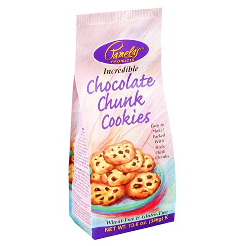 Pamela's Products Incredible Chocolate Chunk Cookies Mix, 13.6-Ounce Units (Pack of 6)