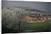 Canvas Prints of View of village of Chailly with frost covered trees, Bourgogne, France, Europe from Robert Harding