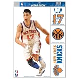 New York Knicks Official 11"x17" sheet NBA Car Window Cling Decal