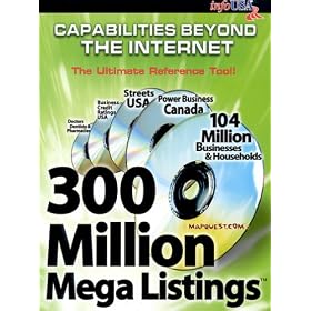 INFO USA 300 Million Listing 2001