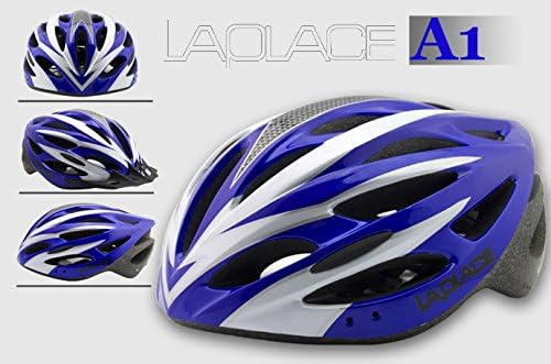 Laplace Ultralight Sport Adults Road Bicycle Cycling Big Helmet Integrally-Molded Eps Bike Helmet Mtb Cycling A1 Size 52-61Cm - Blue