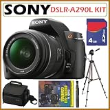 SonyDSLRAlphaDSLR-A290L14.2MPDigitalCamera&18-55Lens+4GBAccessoryKit