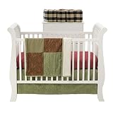 Cotton Tale Designs Derby Plaid 4 Piece Crib Bedding Set
