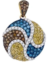 1.09CTW-DIA FASHION PENDANT