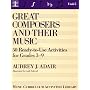 Great Composers and Their Music: 50 Ready-To-Use Activities for Grade 3-9 (Unit 5)