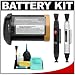 Rechargeable LP-E4 Li-Ion Battery Pack Replacement for the Canon LP-E4 + 2 LensPens + Cleaning Accessory Kit for Canon EOS-1D & EOS-1DS Mark III Digital SLR Cameras